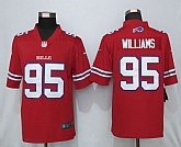 Nike Buffalo Bills 95 Williams Navy Red Color Rush Limited Jersey,baseball caps,new era cap wholesale,wholesale hats